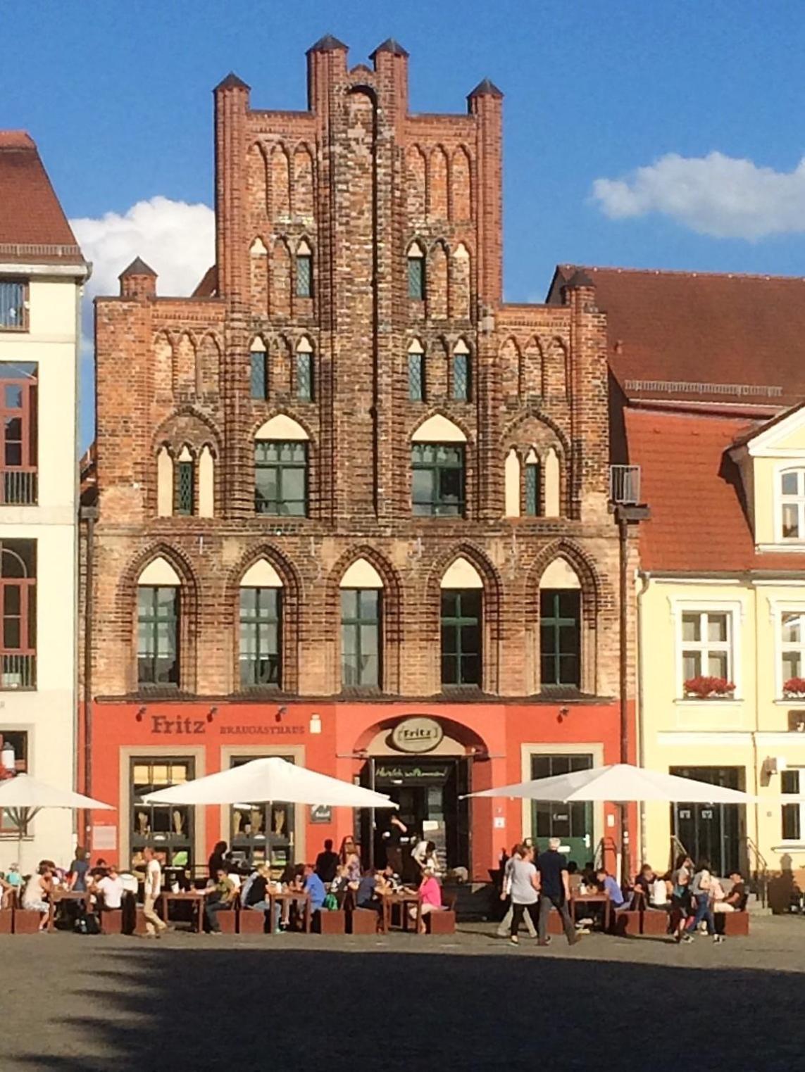 Pension Bach Greifswald Exterior photo